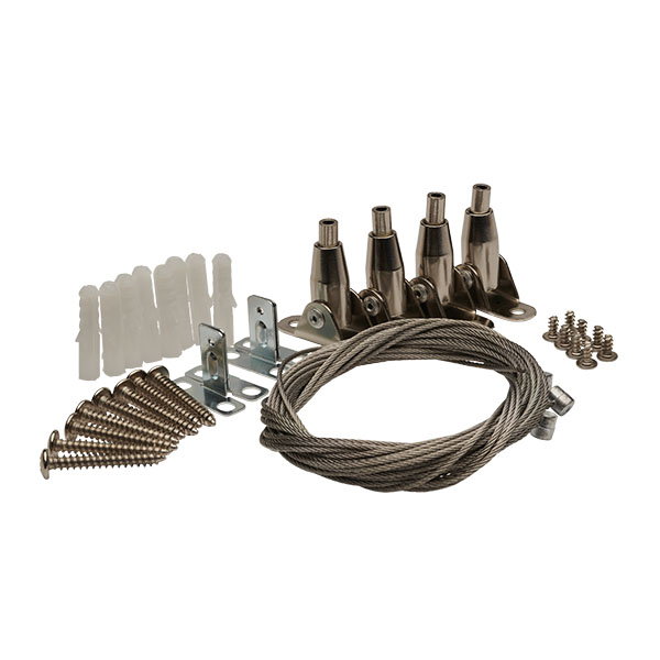 Suspension Kit for the 600x600 & 1200x300 Arial Backlit LED White Panels 